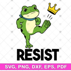 Frog Resist SVG
