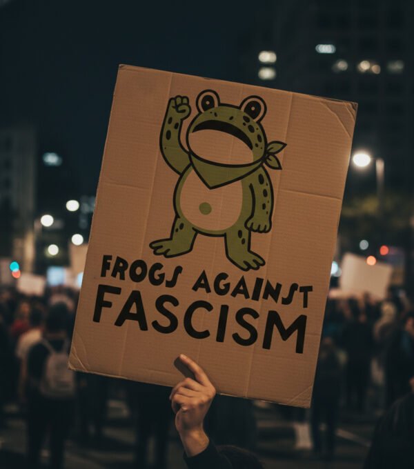 Frogs Against Fascism SVG