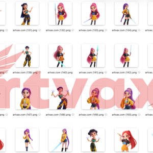 KPop Demon Hunters Clipart