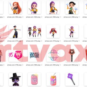 KPop Demon Hunters Clipart