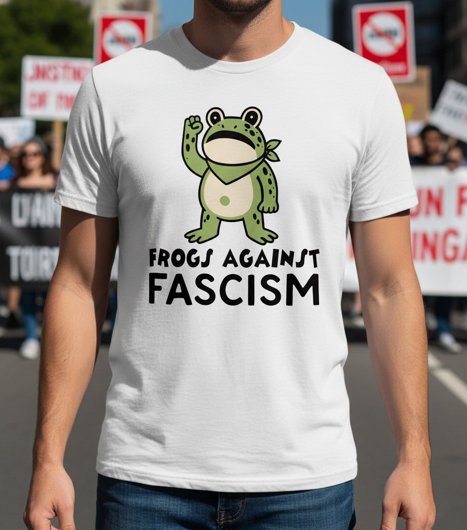 Frogs Against Fascism SVG