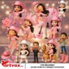 Pink Cowgirl Singer Clipart Bundle