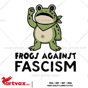 Frogs Against Fascism SVG