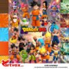 Dragon Ball Z Clipart Bundle