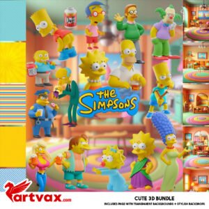 The Simpsons Clipart Bundle