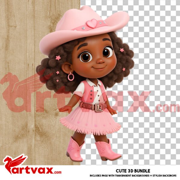 Cowgirl PNG Bundle
