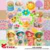 3D Spring Clipart Bundle