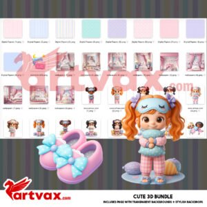 Pajama Party Clipart Bundle
