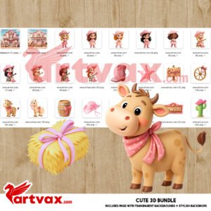 Cowgirl PNG Bundle