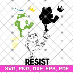Frog Resist SVG