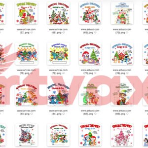 Santa Sack PNG Bundle