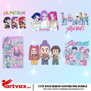 Huntrix K-Pop Demon Hunters PNG