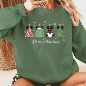 Mickey Christmas Trees PNG