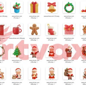Santa Claus Clipart Bundle