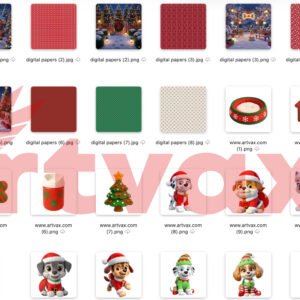 PAW Patrol Christmas Clipart