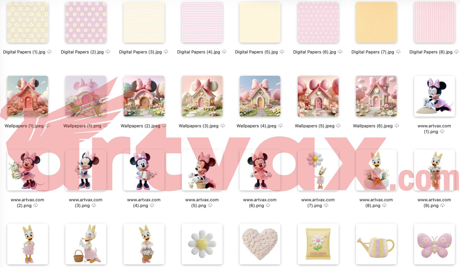 Minnie Mouse Daisy Clipart