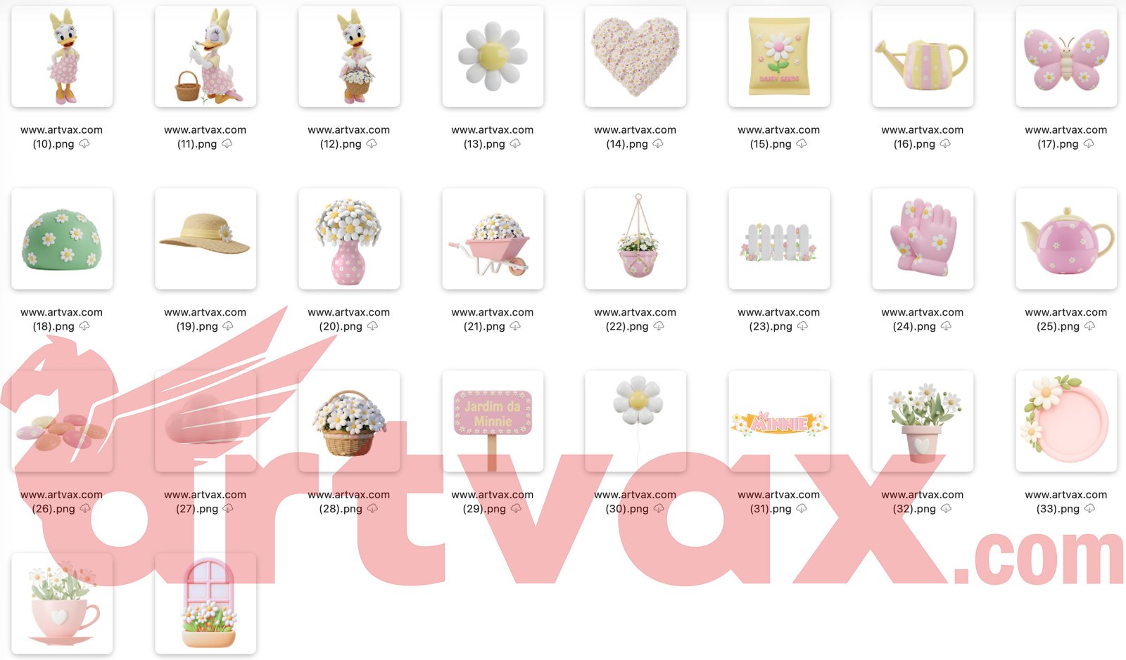 Minnie Mouse Daisy Clipart