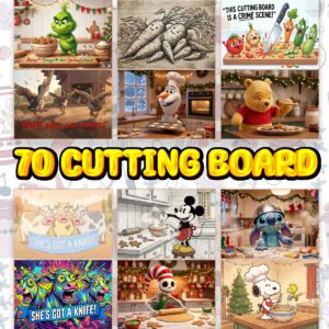 Cutting Board PNG Bundle