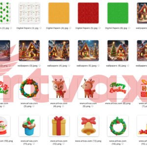 Santa Claus Clipart Bundle