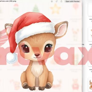 Christmas Reindeer Clipart