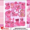 Baby Pink Panther Clipart Bundle