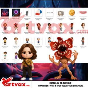 Stranger Things PNG Bundle