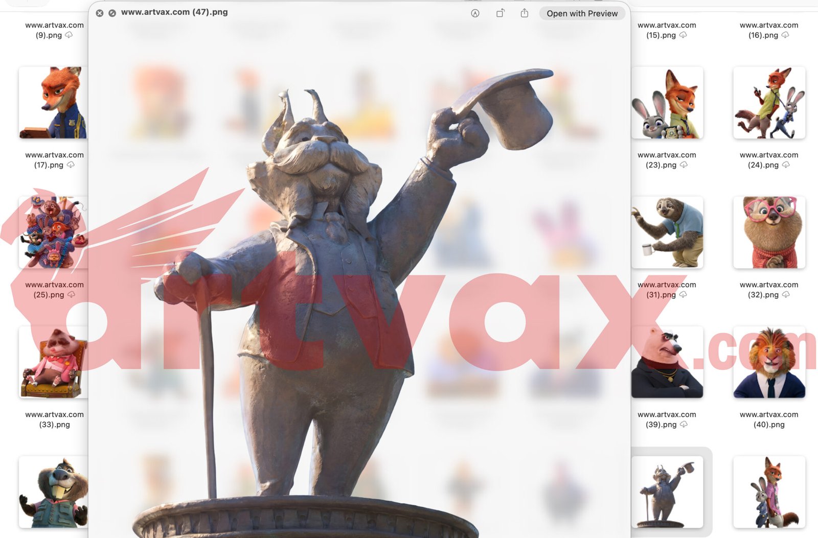 Zootopia 2 Clipart Bundle, Judy Hopps Nick Wilde 3D PNG, Gary Snake ...