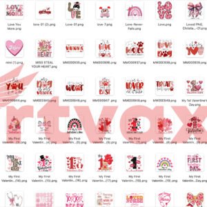 Valentine PNG Bundle