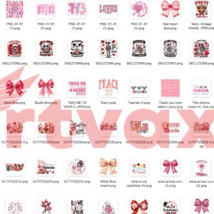 Valentine PNG Bundle