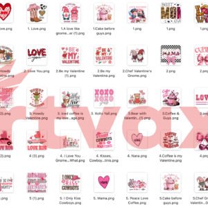 Valentine PNG Bundle