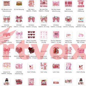 Valentine PNG Bundle