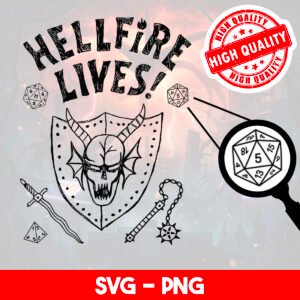 Hellfire Lives SVG