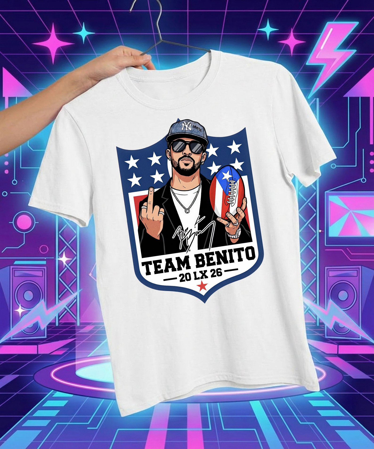 Team Benito Super Bowl LX PNG