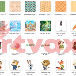 Zootopia 2 PNG Bundle