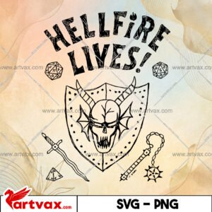 Hellfire Lives SVG