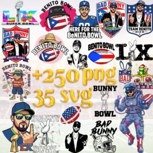 Benito Bowl SVG PNG Bundle