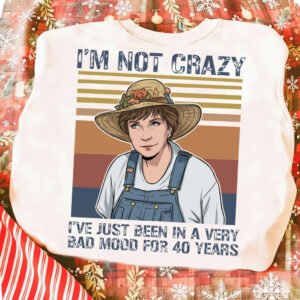 I'm Not Crazy Just In A Bad Mood PNG