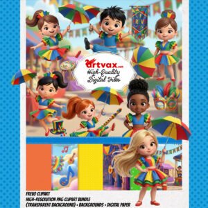 Frevo Carnival PNG Bundle