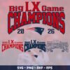 Big LX Game Champions 2026 SVG