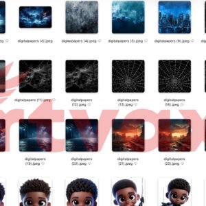 Venom and Miles Morales 3D PNG Bundle