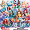 Mermaid Princess PNG Bundle