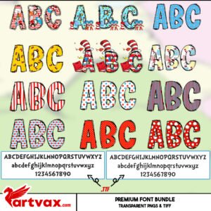 Storybook Alphabet PNG Bundle