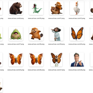 Hoppers Mega Bundle PNG