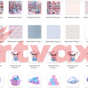 Lilica Ripilica 3D PNG Bundle