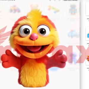 Cute 3D Toys PNG Bundle