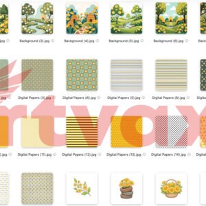 Bee Clipart Bundle PNG