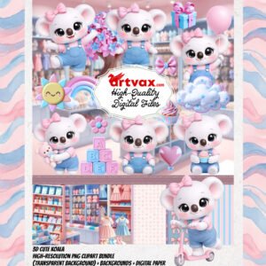 Lilica Ripilica 3D PNG Bundle