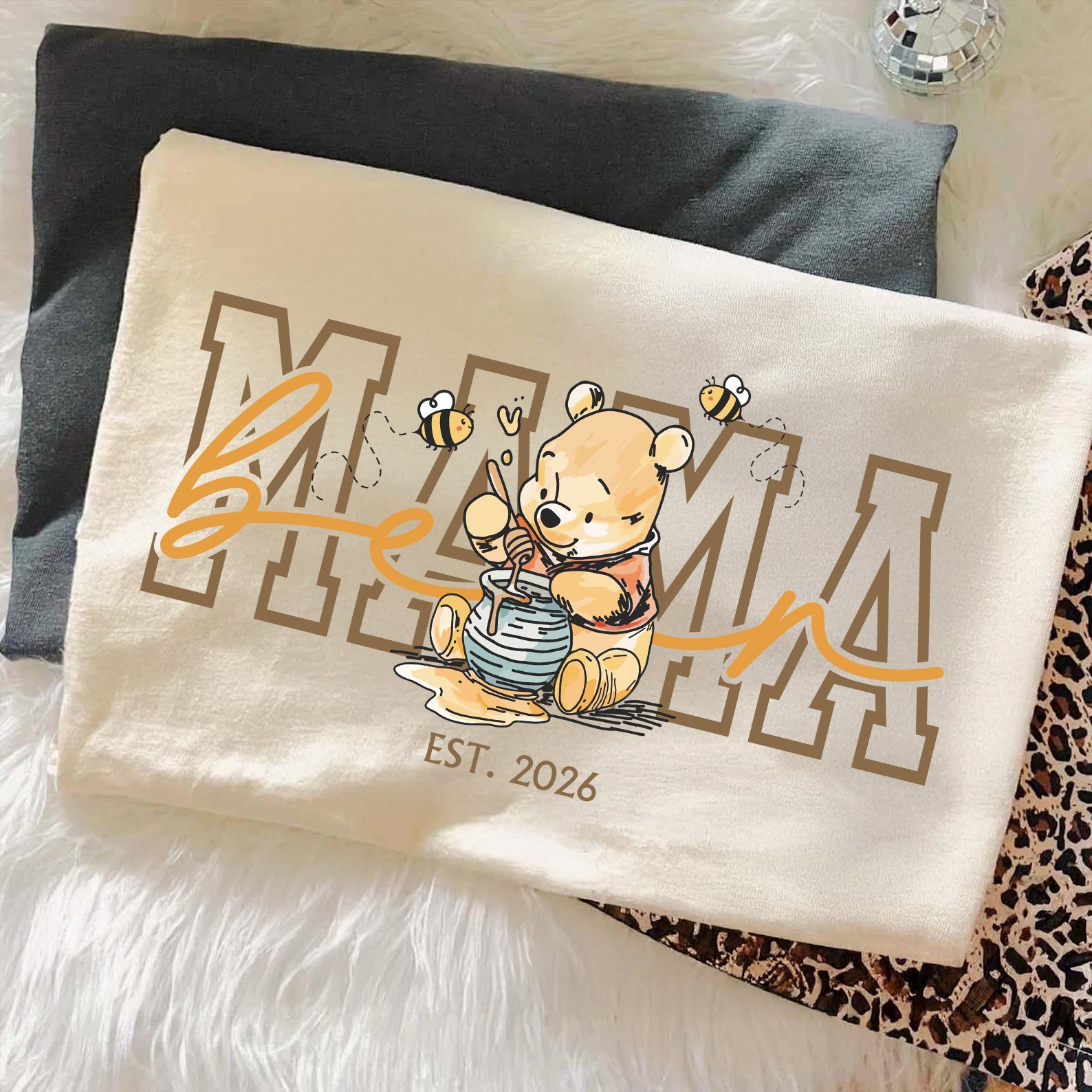 Classic Pooh Bear Family PNG Bundle