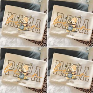 Classic Pooh Bear Family PNG Bundle