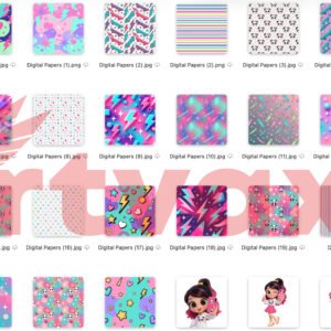 Cute Luluca PNG Bundle